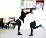 my friend and me